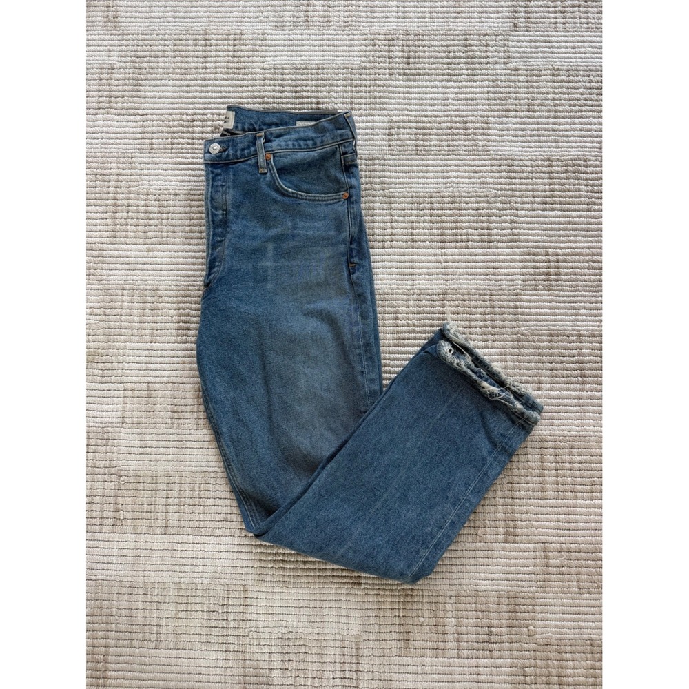Citizens of Humanity Charlotte High Rise Straight Leg Jeans Blue 31 1731B-3009
